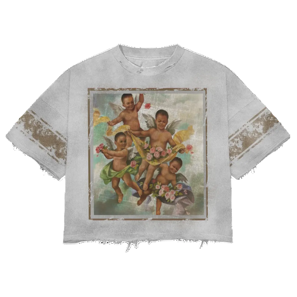 '' OVER SIZED '' Fall Angels Tee