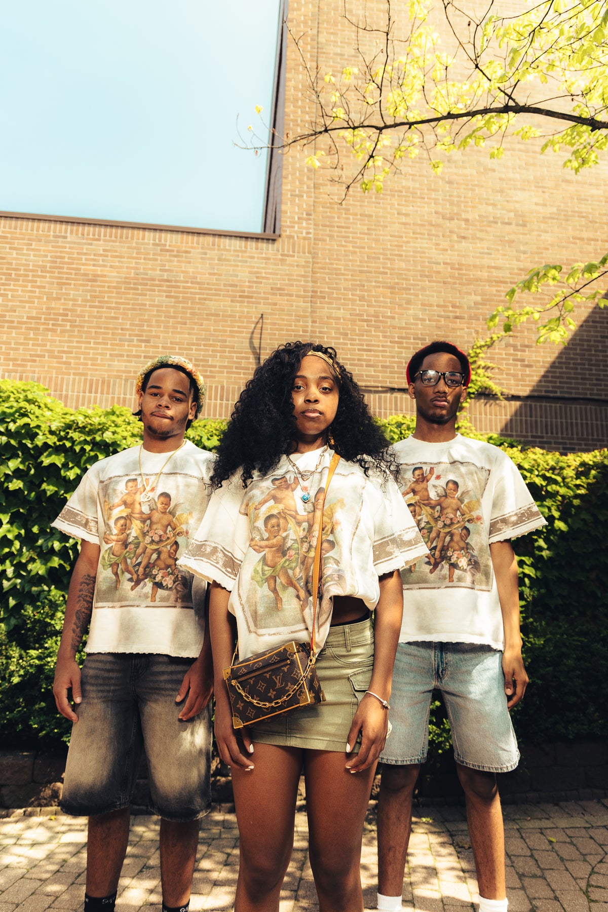 '' OVER SIZED '' Fall Angels Tee
