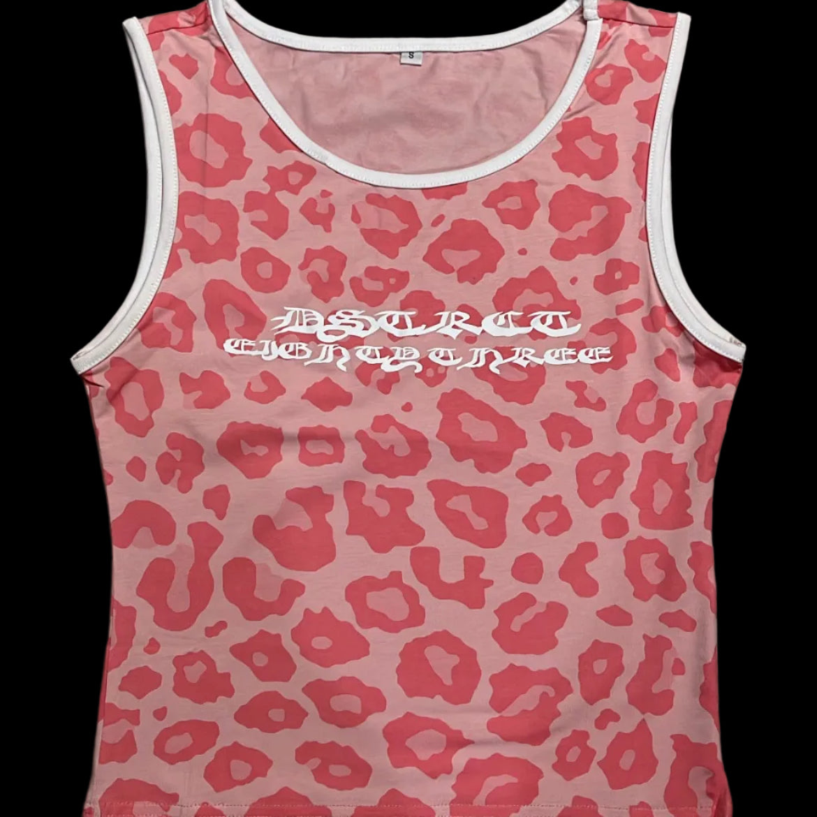 PINK CHEETAH TANK